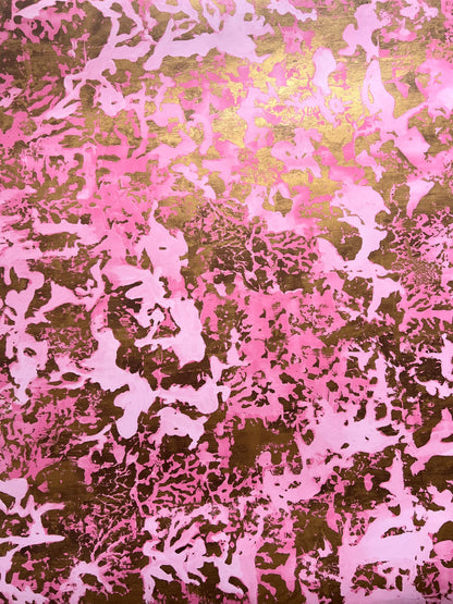 PATINA METALLICS WALLPAPER: Rose & Gold  (2 Roll Pack)