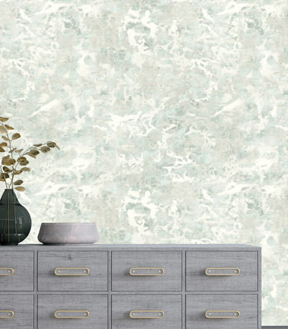 PATINA WALLPAPER: Sea Green (2 Roll Pack)