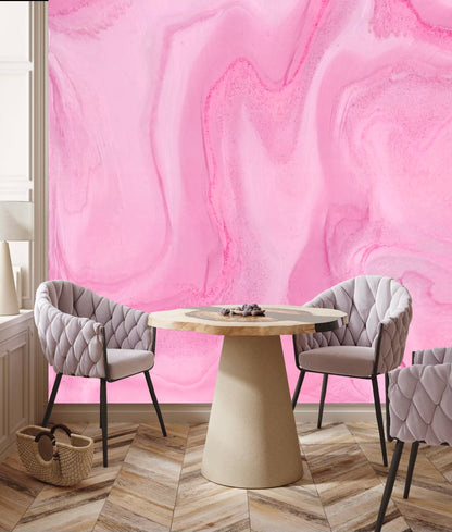 QUARTZ MURAL: Pink