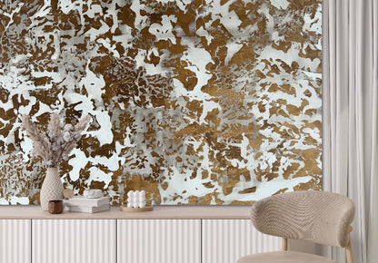 PATINA METALLICS WALLPAPER: Gold & Silver  (2 Roll Pack)