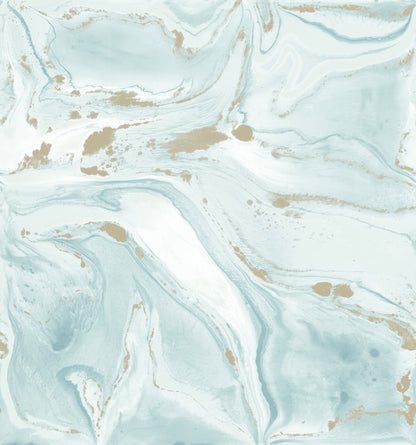 CALACATTA MURAL: Ice Blue