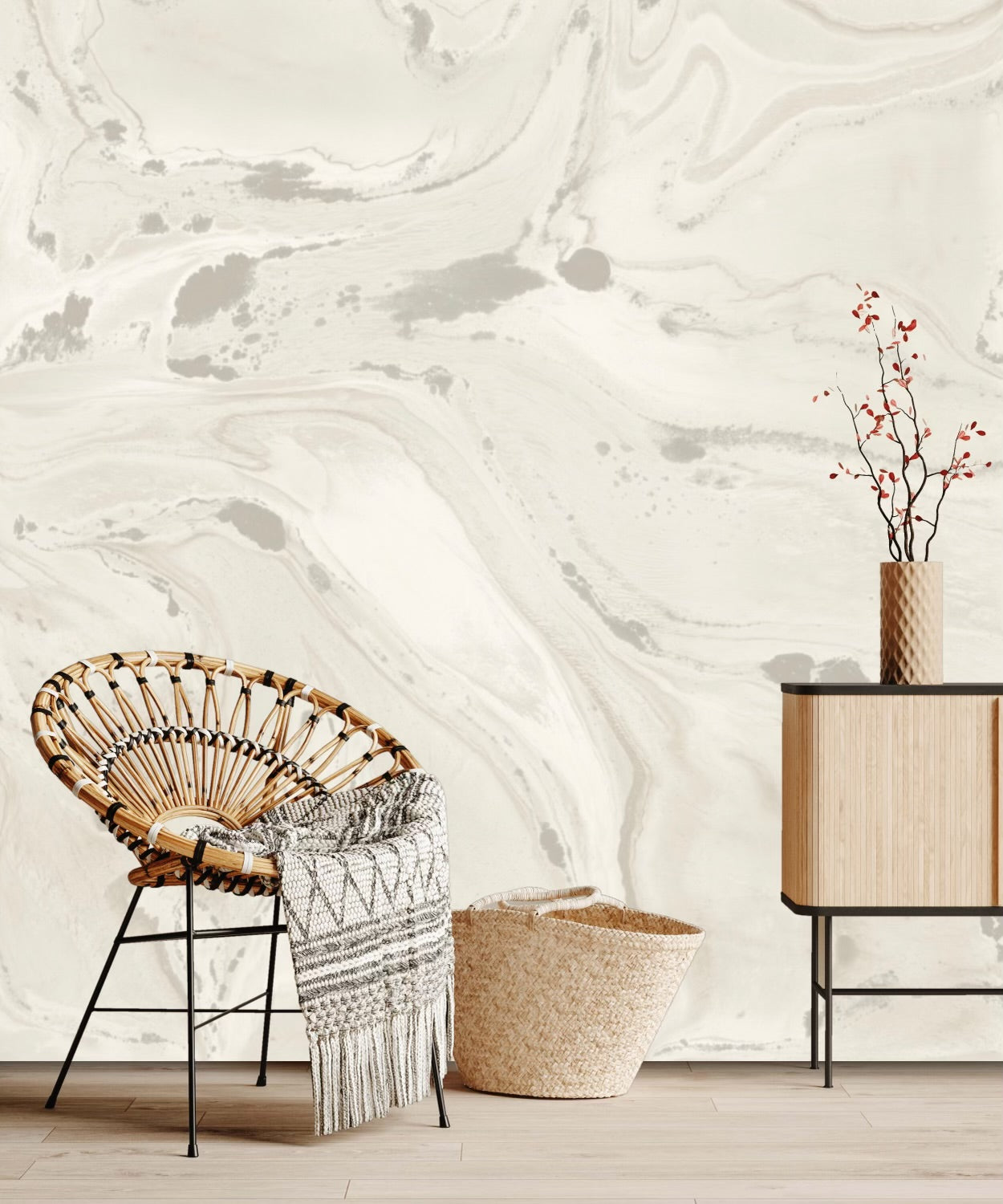 CALACATTA MURAL: Moondust