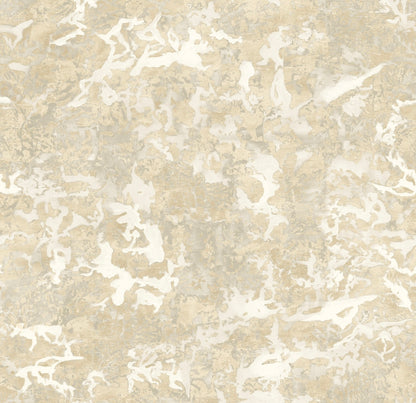 PATINA WALLPAPER: White Gold (2 Roll Pack)