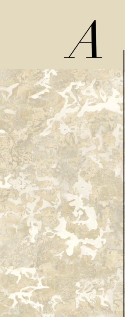 PATINA WALLPAPER: White Gold (2 Roll Pack)