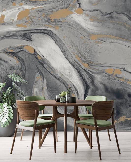 CALACATTA MURAL: Noir