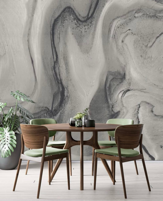 QUARTZ MURAL: Pewter