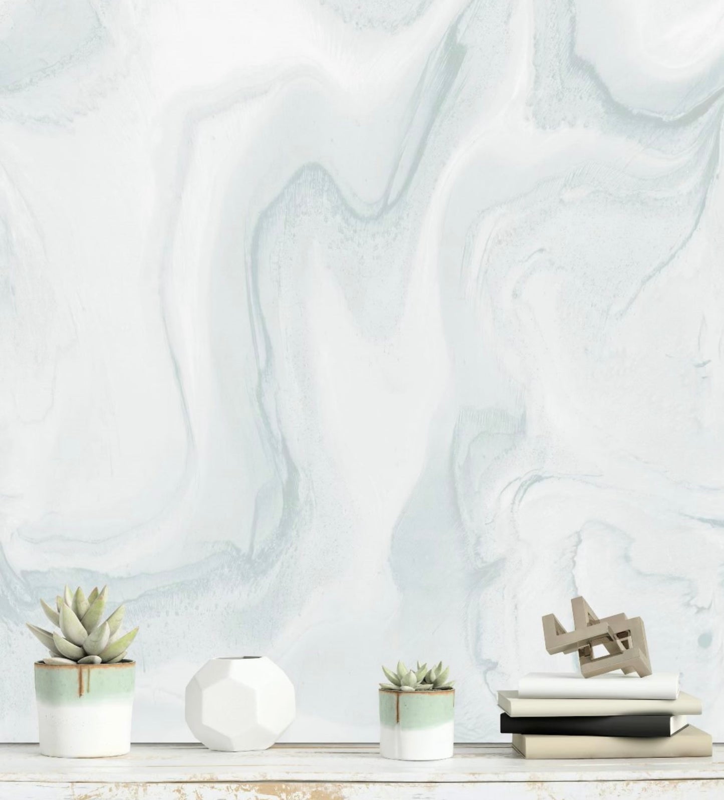 QUARTZ MURAL: Powder Blue