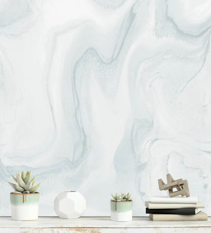 QUARTZ MURAL: Powder Blue