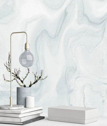 QUARTZ MURAL: Powder Blue