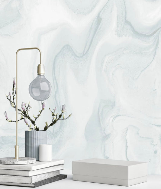 QUARTZ MURAL: Powder Blue