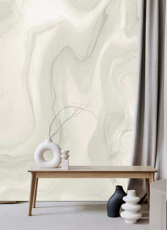 QUARTZ MURAL: Off White