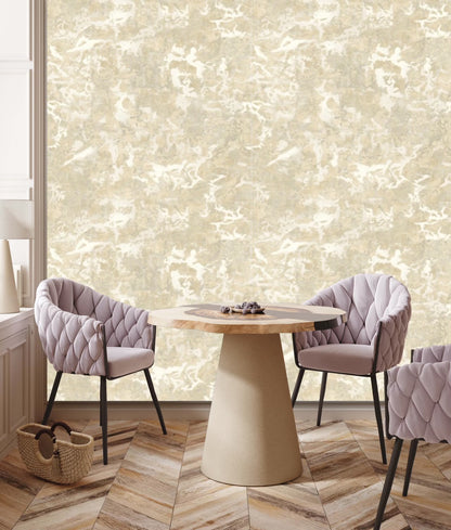 PATINA WALLPAPER: White Gold (2 Roll Pack)